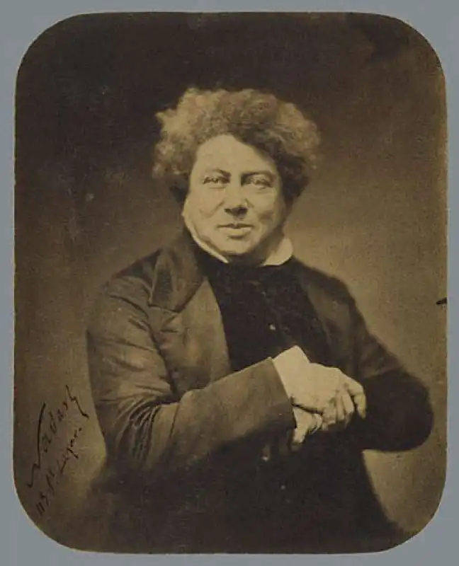 alexandre dumas immortalato da nadar