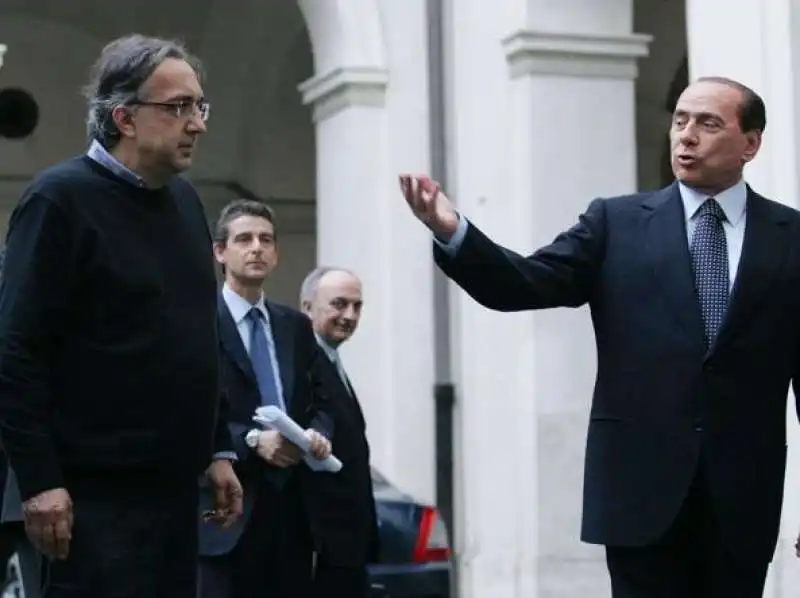 BERLUSCONI  MARCHIONNE