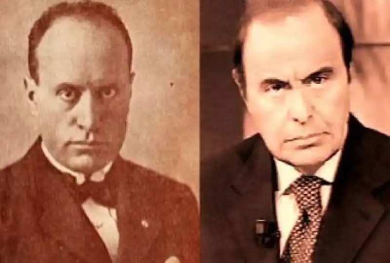 BRUNO VESPA E BENITO MUSSOLINI