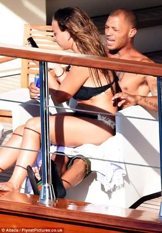 chloe green e jeremy meeks sullo yacht