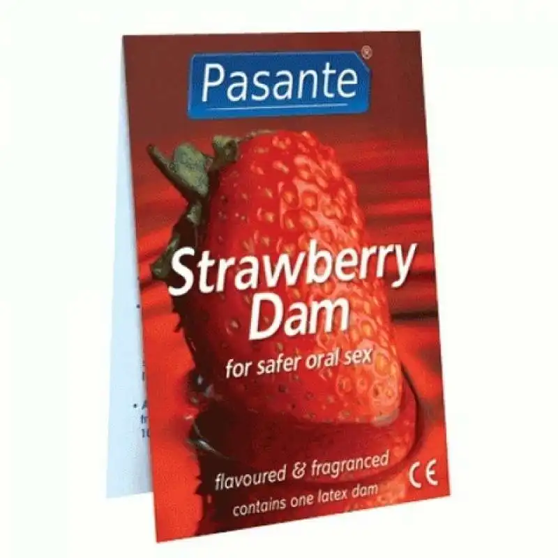 dental dam fragola