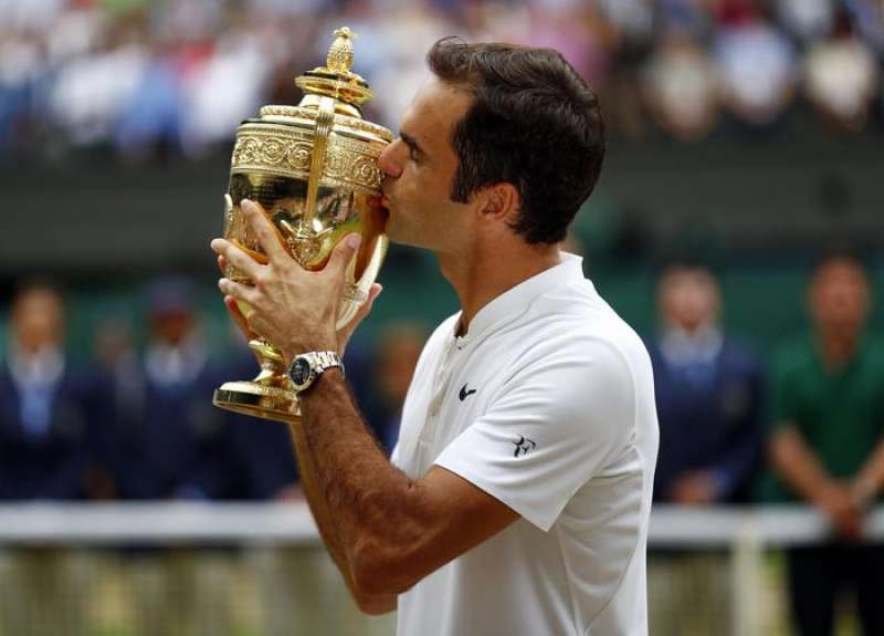 federer vince il suo ottavo wimbledon