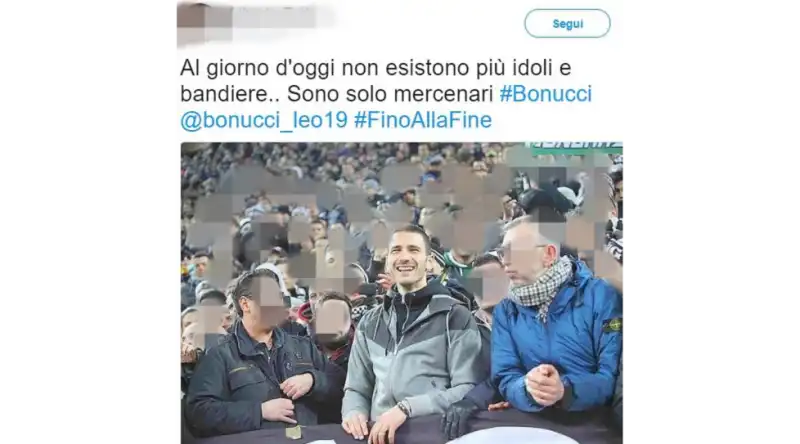 i tifosi della juventus contro bonucci  15