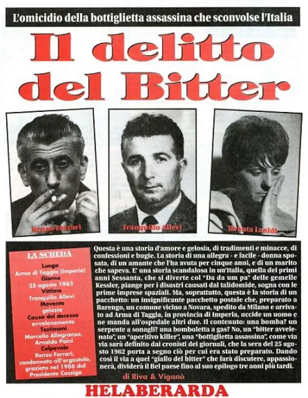 il delitto del bitter