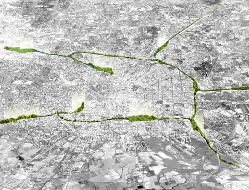 il progetto  fiume  verde di stefano boeri a milano