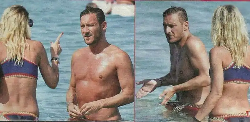 ilary blasi cazzia totti 1