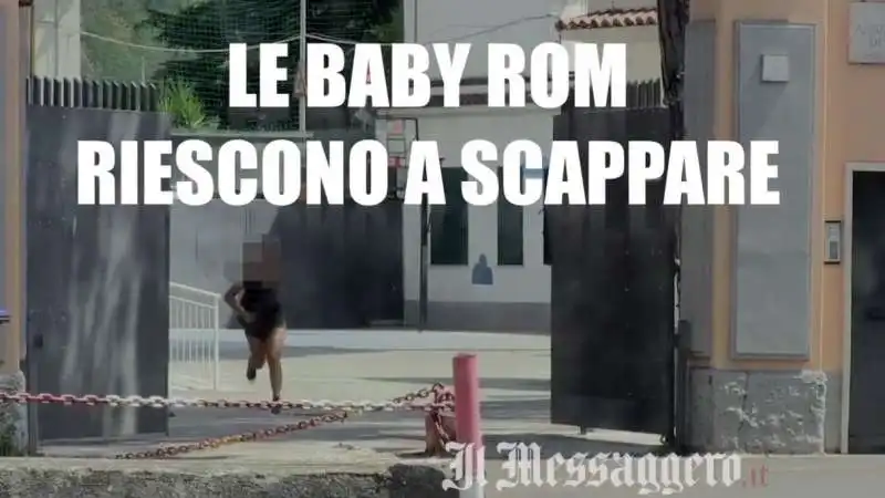 le baby rom in azione 