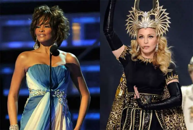 MADONNA E WHITNEY HOUSTON 