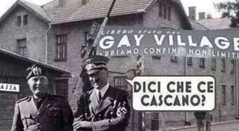 mussolini hitler su facebook