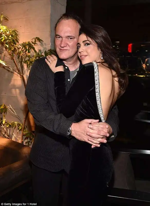 QUENTIN TARANTINO E DANIELLA PICK    