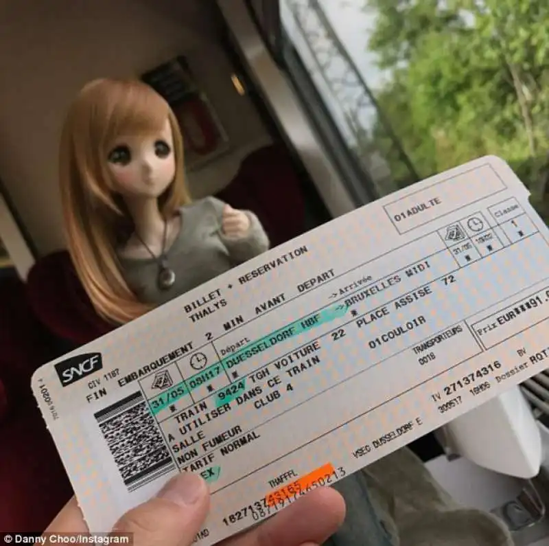 smart doll pronta al viaggio