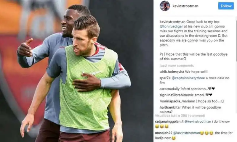 STROOTMAN RUDIGER NAINGGOLAN INSTAGRAM