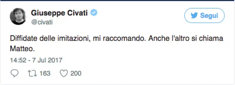 TWEET CIVATI