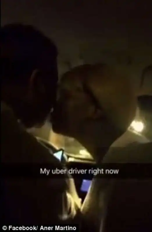 uber driver bacia una prostituta