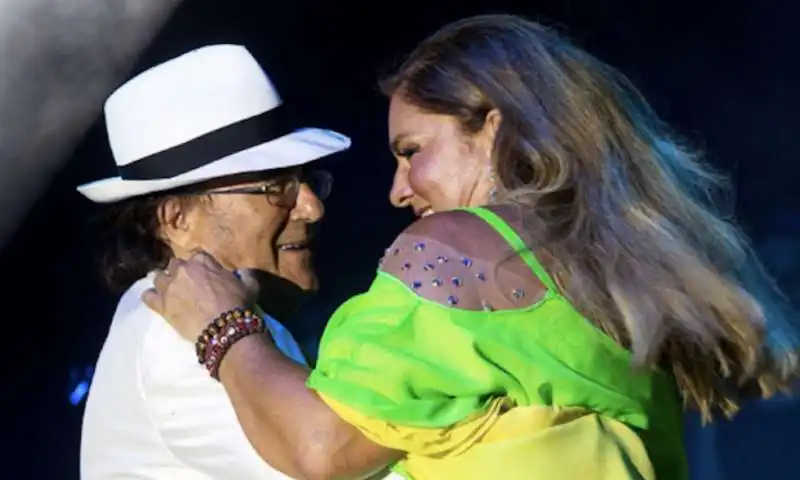 al bano e romina bacio 2