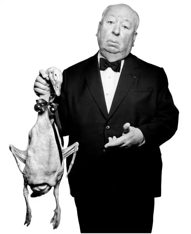 ALFRED HITCHCOCK FOTOGRAFATO DA ALBERT WATSON