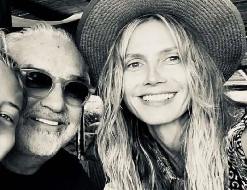 briatore heidi klum leni