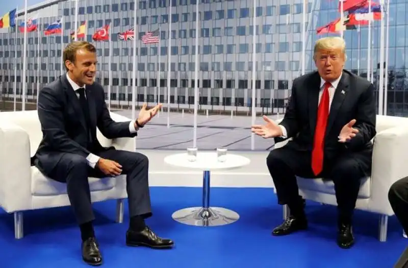 emmanuel macron donald trump