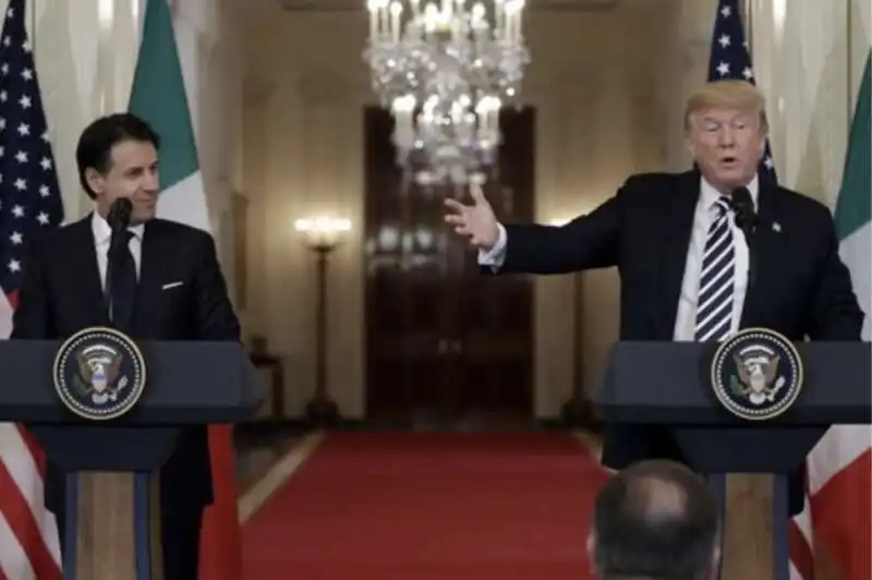 giuseppe conte donald trump 16