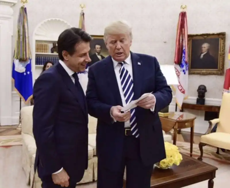 giuseppe conte donald trump 3