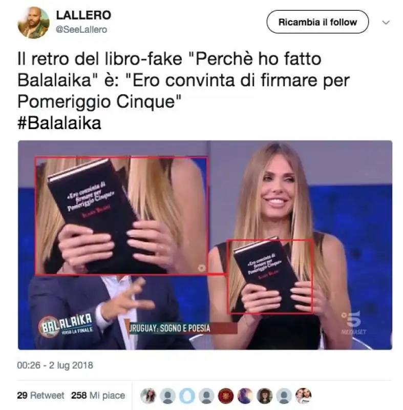 ilary blasi balalaika 