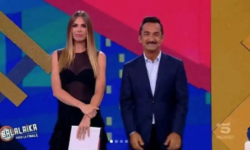 ilary blasi torna a balalaika con nicola savino 