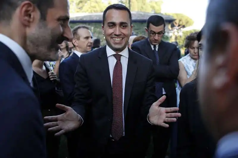 LUIGI DI MAIO A VILLA TAVERNA