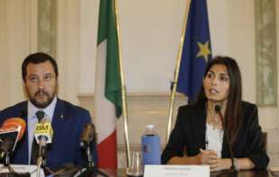 matteo salvini e virginia raggi 1