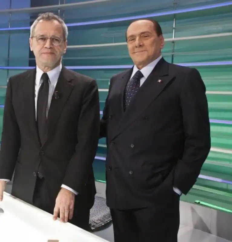 mentana berlusconi