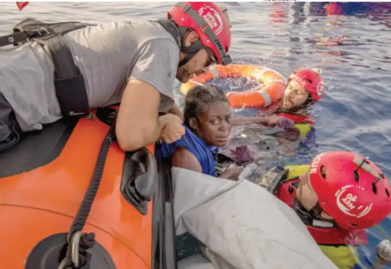 MIGRANTI MEDITERRANEO -JOSEPHINE