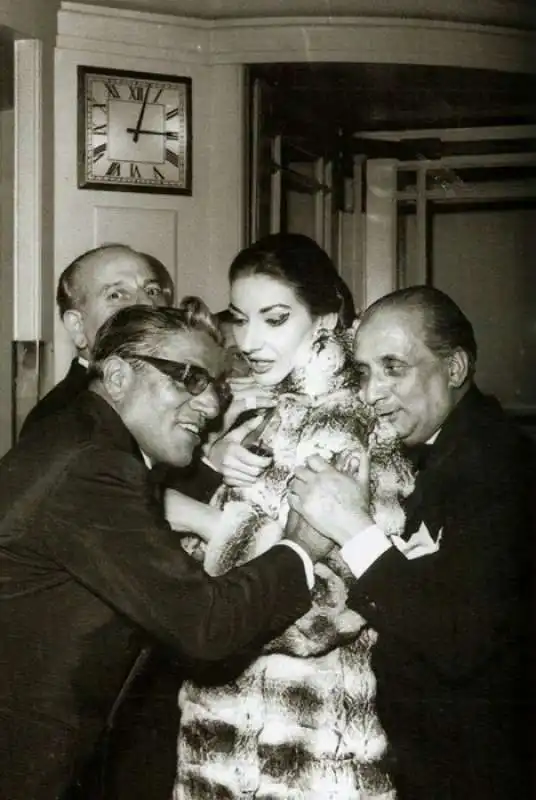 onassis, callas e meneghini