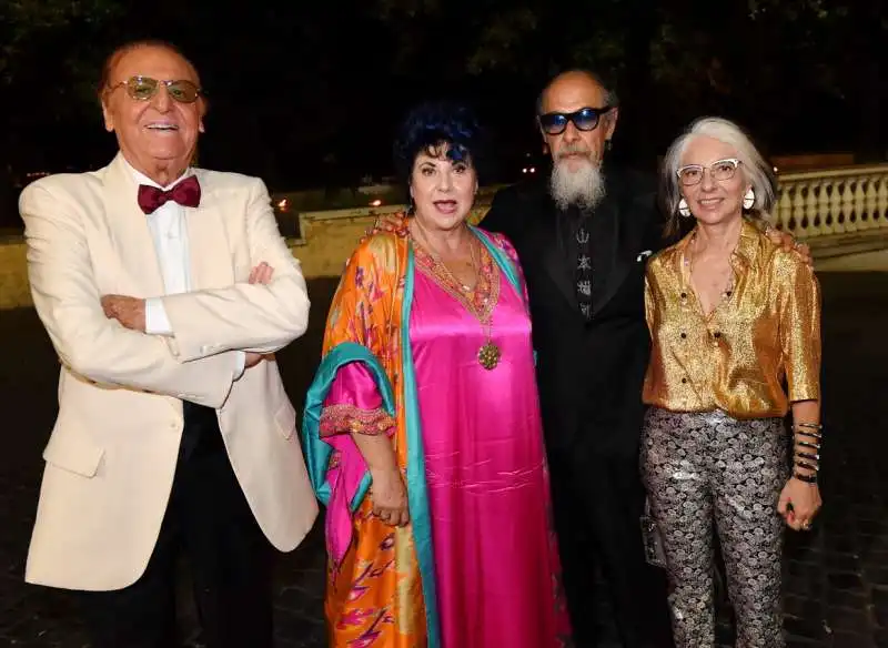 renzo arbore  marisa laurito  roberto d agostino  anna federici