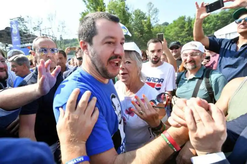 SALVINI A PONTIDA 2018    