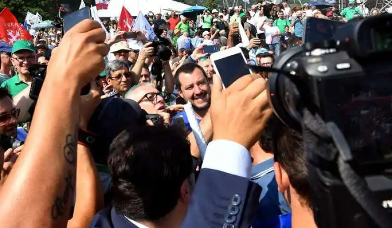 SALVINI A PONTIDA 2018 