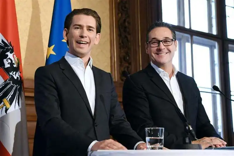 SEBASTIAN KURZ HEINZ-CHRISTIAN STRACHE