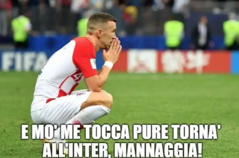 tweet e meme dopo la finale del mondiale francia croazia   perisic