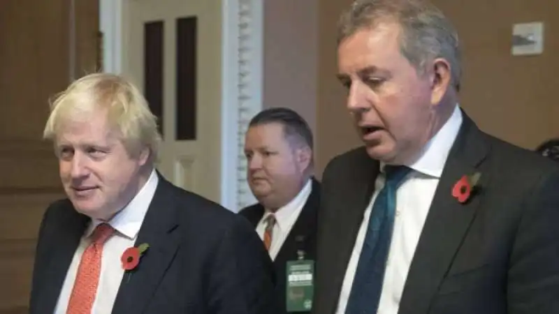 boris johnson kim darroch