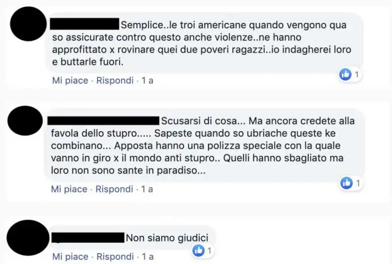 commenti razzisti e insulti nel gruppo facebook chiuso per finanzieri 2