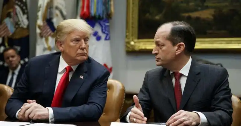 DONALD TRUMP ALEX ACOSTA 1