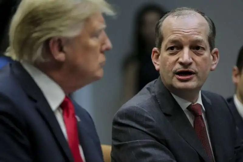 DONALD TRUMP ALEX ACOSTA