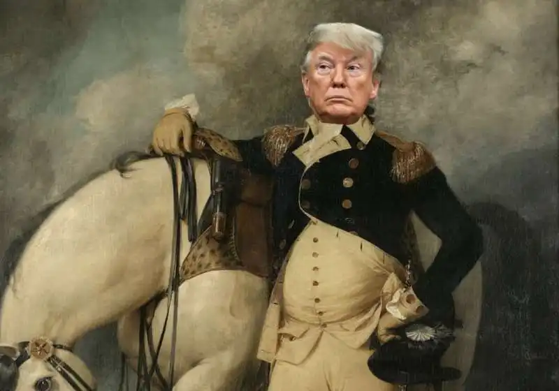 DONALD TRUMP COME GEORGE WASHINGTON