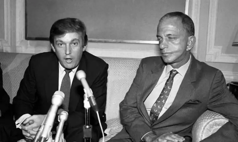 donald trump e roy cohn