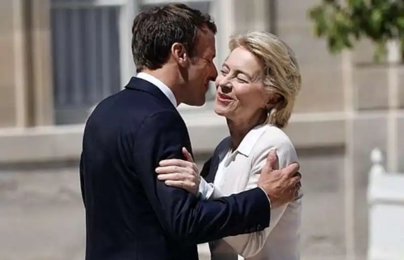 emmanuel macron ursula von der leyen 9