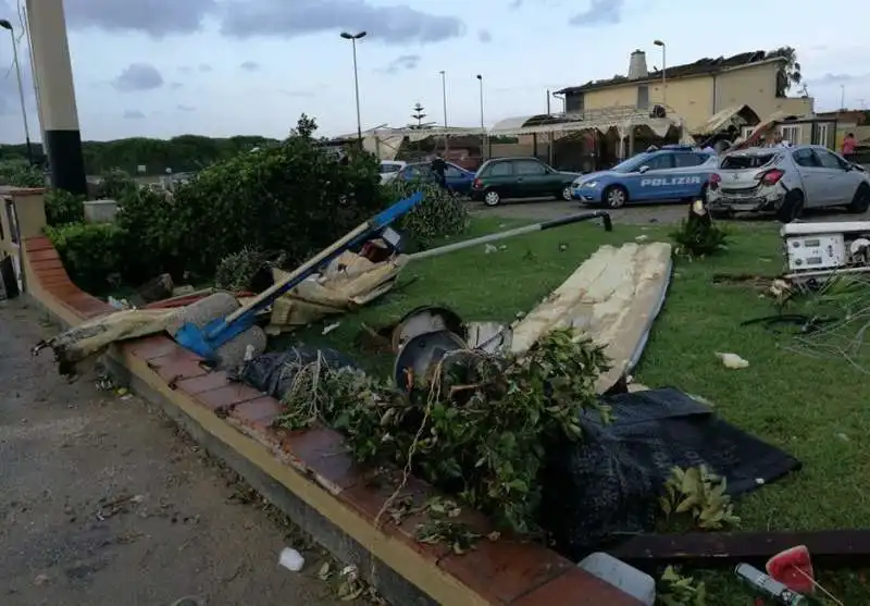 FIUMICINO TROMBA D ARIA