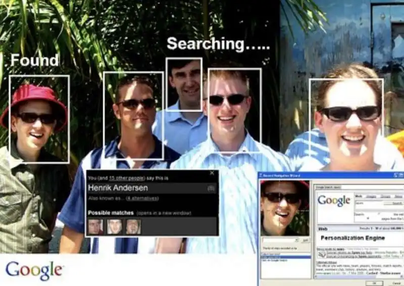 google riconoscimento facciale 1