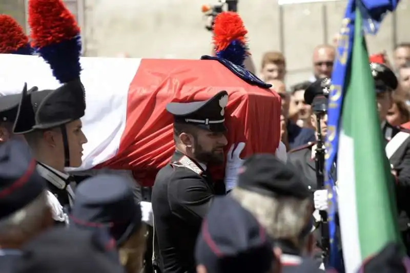 i funerali di mario cerciello rega a somma vesuviana 7