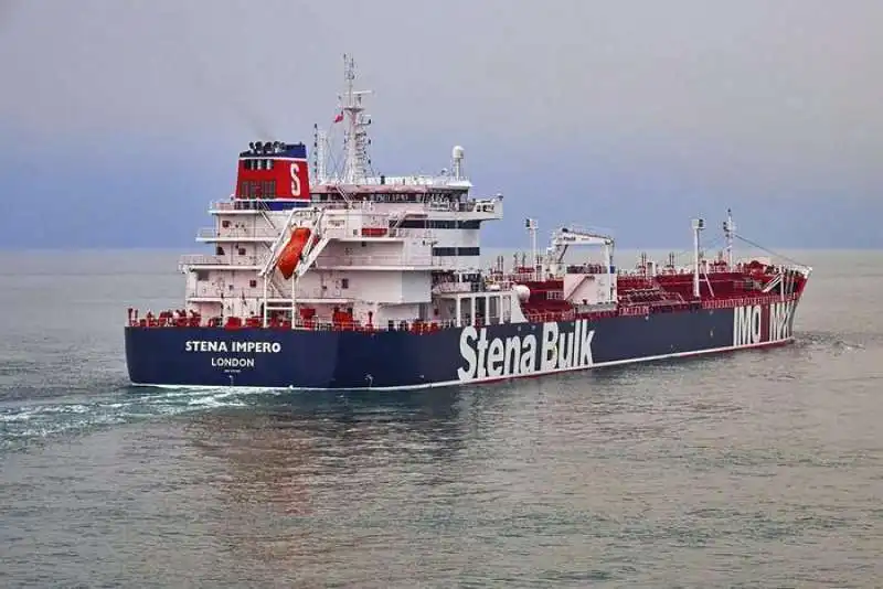 LA STENA IMPERO - PETROLIERA BRITANNICA SEQUESTRATA DALL IRAN