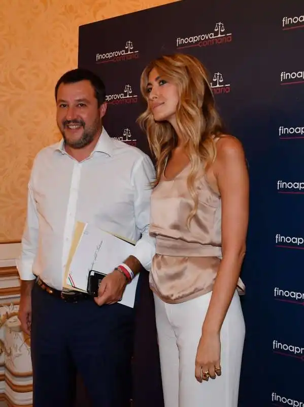 matteo salvini  annalisa chirico  foto di bacco (4)