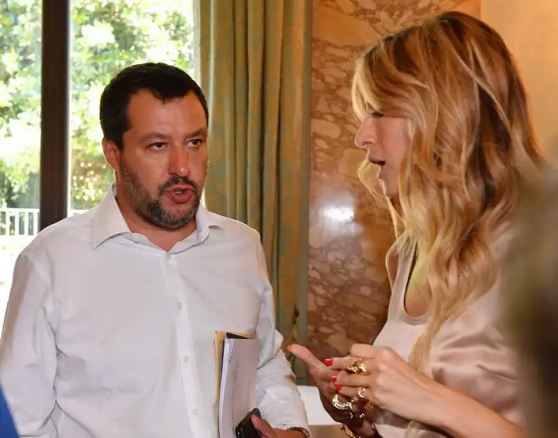 matteo salvini  annalisa chirico  foto di bacco (7)