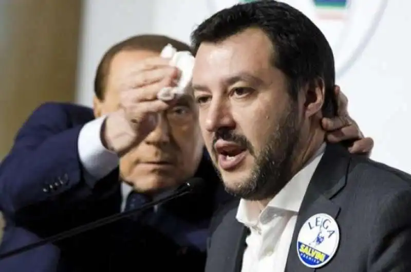 matteo salvini silvio berlusconi